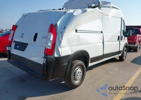 2025 Ram Promaster 2500 Tradesman High Roof 159 Wb W/Pass Seat z USA, uszkodzony, nr VIN 3C6LRVDG7SE509110